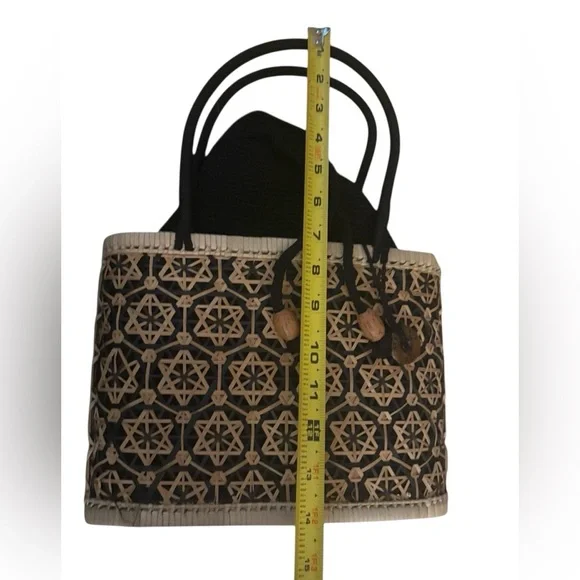 The Sak Basket Purse with Signature Sak Interior Bag. Rare - Picture 11 of 12